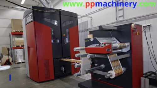 2018 Xeikon 3030 plus 5 colurs digital label press roll to roll