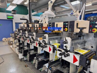 NILPETER F 2400 mm 8 colours UV flexo label press - Image 4