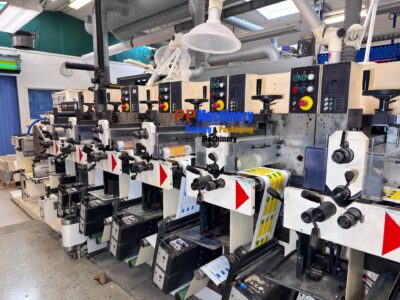 NILPETER F 2400 mm 8 colours UV flexo label press - Image 9
