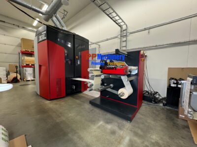 2018 Xeikon 3030 plus 5 colurs digital label press roll to roll - Image 4