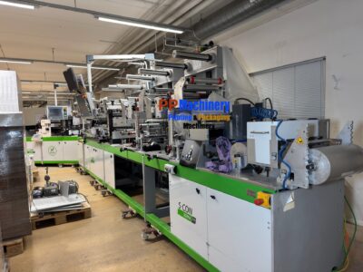 SPILKER S–CON STARLINE 350 Label finishing line with booklet unit - Image 3