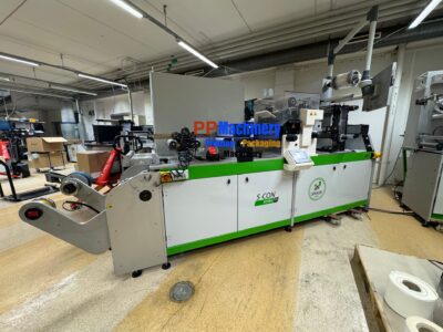 SPILKER S–CON STARLINE 350 Label finishing line with booklet unit - Image 5
