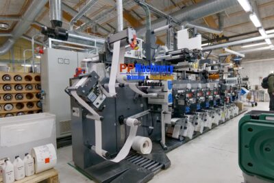 2005 Gallus EM 280 8 colours flexo label press with hot foil and screen printing - Image 6