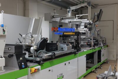 SPILKER S–CON STARLINE 350 Label finishing line with booklet unit - Image 10