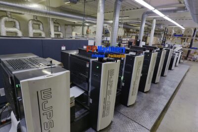 HEBEI Wanjie WJPS-450 6 colours offset + 2 flexo units intermittent label press - Image 4