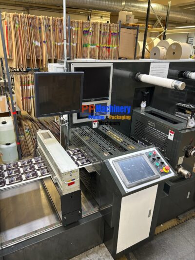 HEBEI Wanjie WJPS-450 6 colours offset + 2 flexo units intermittent label press - Image 15