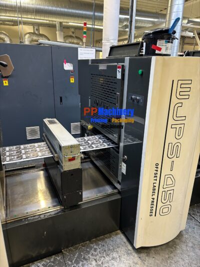 HEBEI Wanjie WJPS-450 6 colours offset + 2 flexo units intermittent label press - Image 17