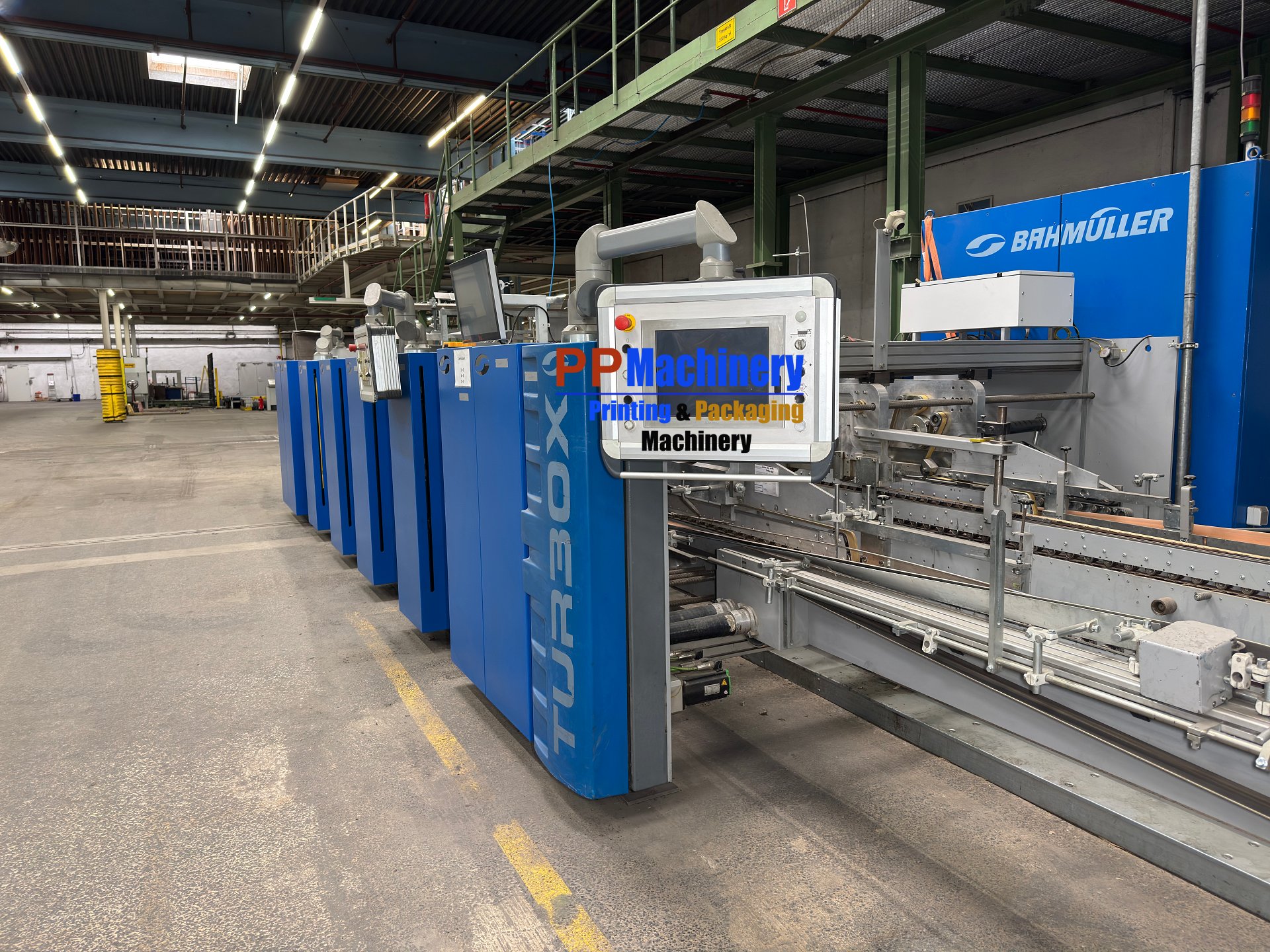 BAHMÜLLER TURBOX BJD-2100 SPECIALITY FOLDER GLUER - Image 6