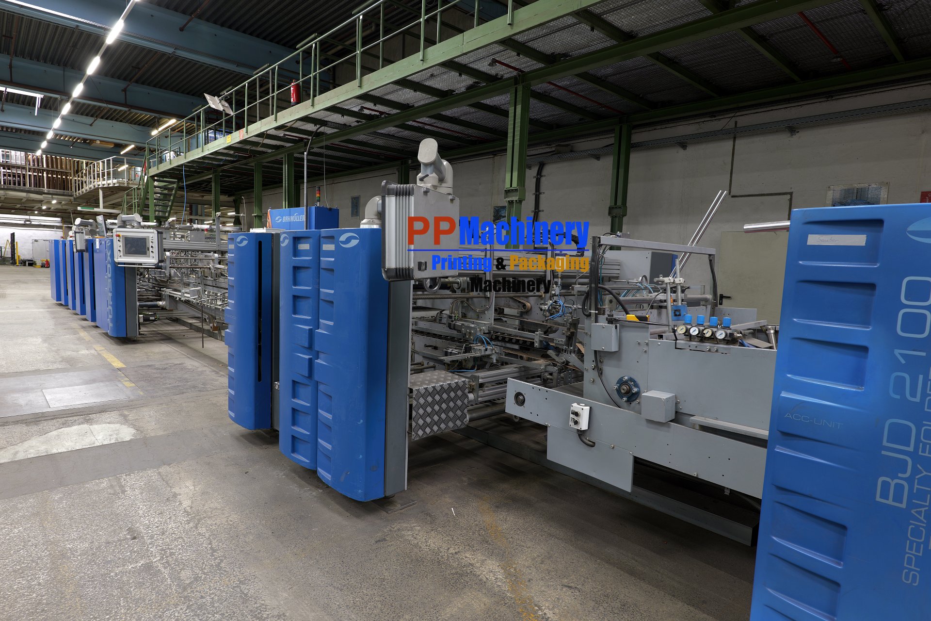 BAHMÜLLER TURBOX BJD-2100 SPECIALITY FOLDER GLUER - Image 5