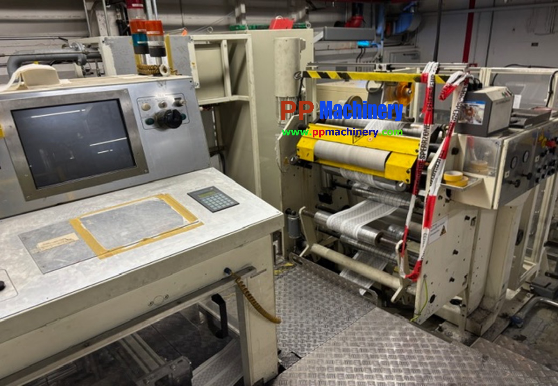 BHS F400-3FUV 3 colours flexo printing press - Image 11