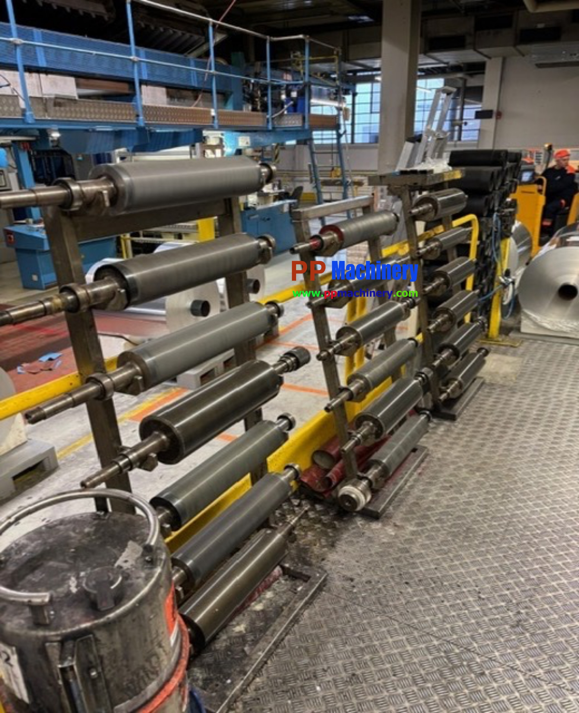 BHS F400-3FUV 3 colours flexo printing press - Image 4