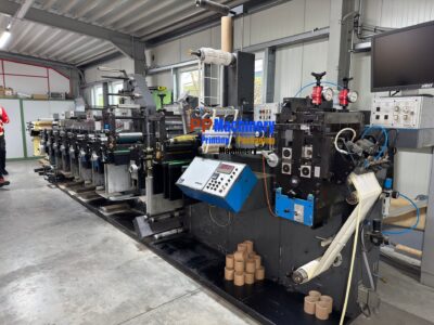 Gallus Arsoma EM 280 8 colours flexo label press