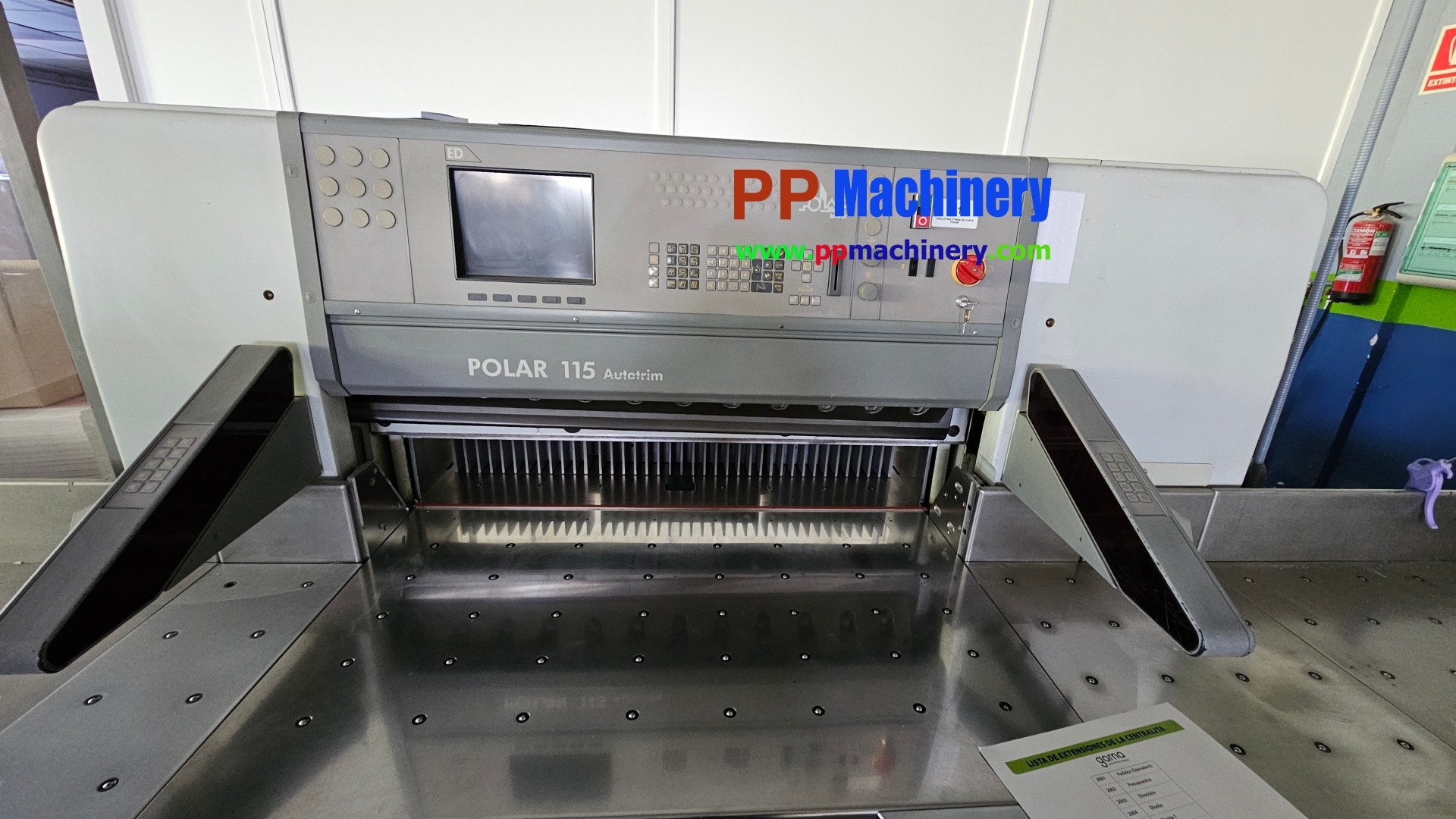 Polar 115 Autotrim Cutting Line - Image 2