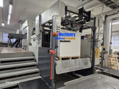Bobst SP 130-SER automatic die cutter from 1997 for immediate sale - Image 3