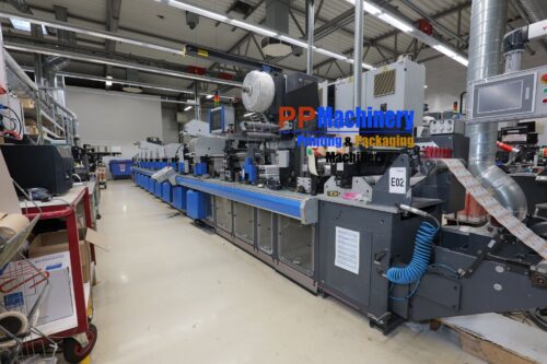 GALLUS EM 410 S 9 COLOURS FLEXO LABEL PRINTING