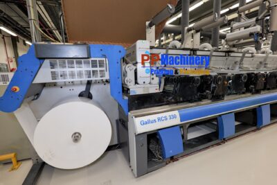GALLUS RCS 330 8 COLOURS FLEXO LABEL PRESS WELL EQUIPPED from #ppmachinery - Image 9