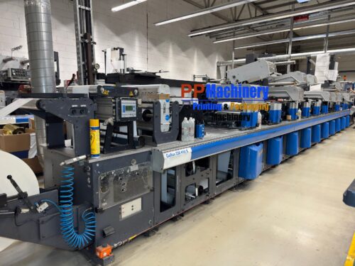 GALLUS EM 410 S FLEXO LABEL PRESS