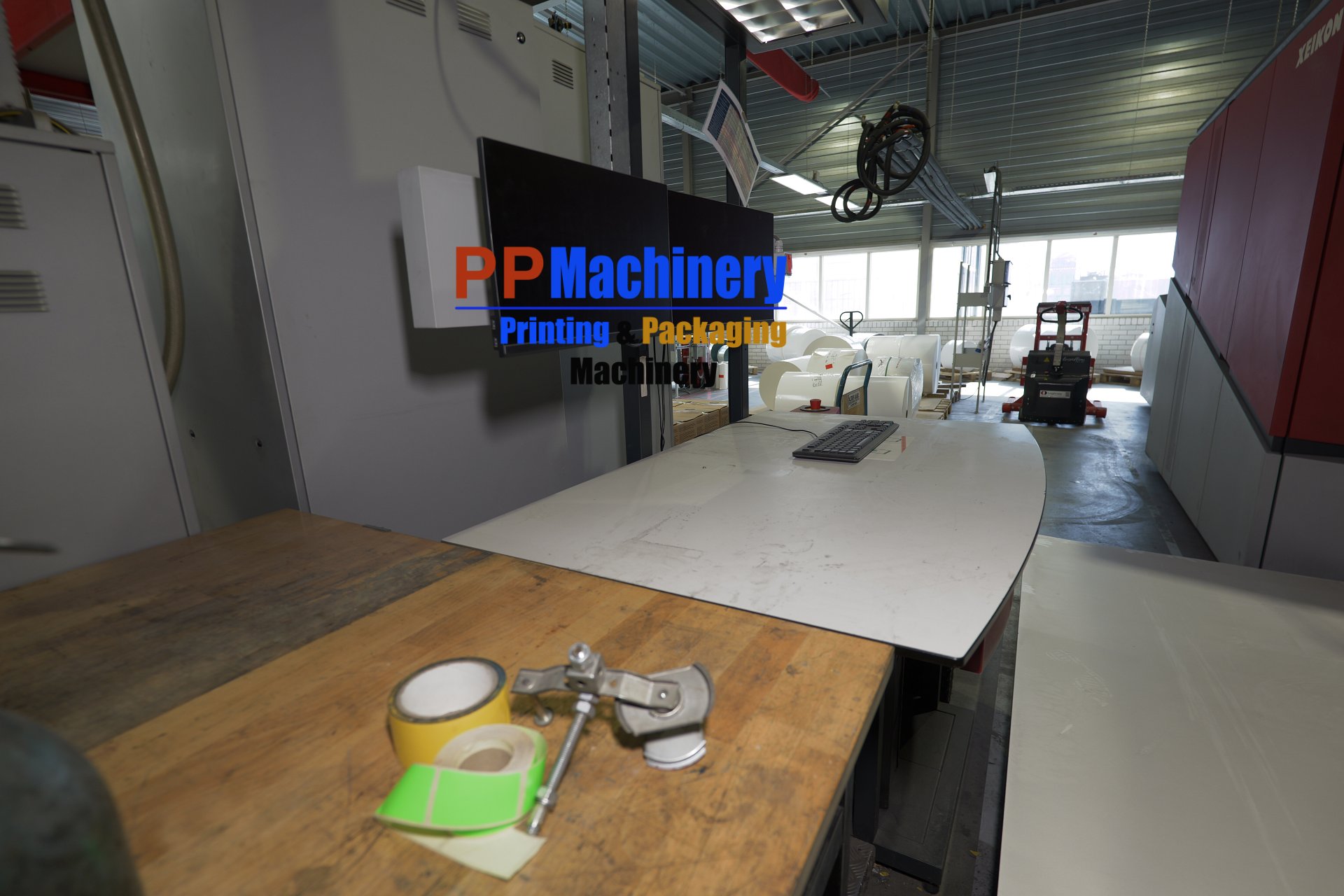 XEIKON CX500 Digital label press with Finishing line 500mm 20" printing width + GM Finishing line - Image 7