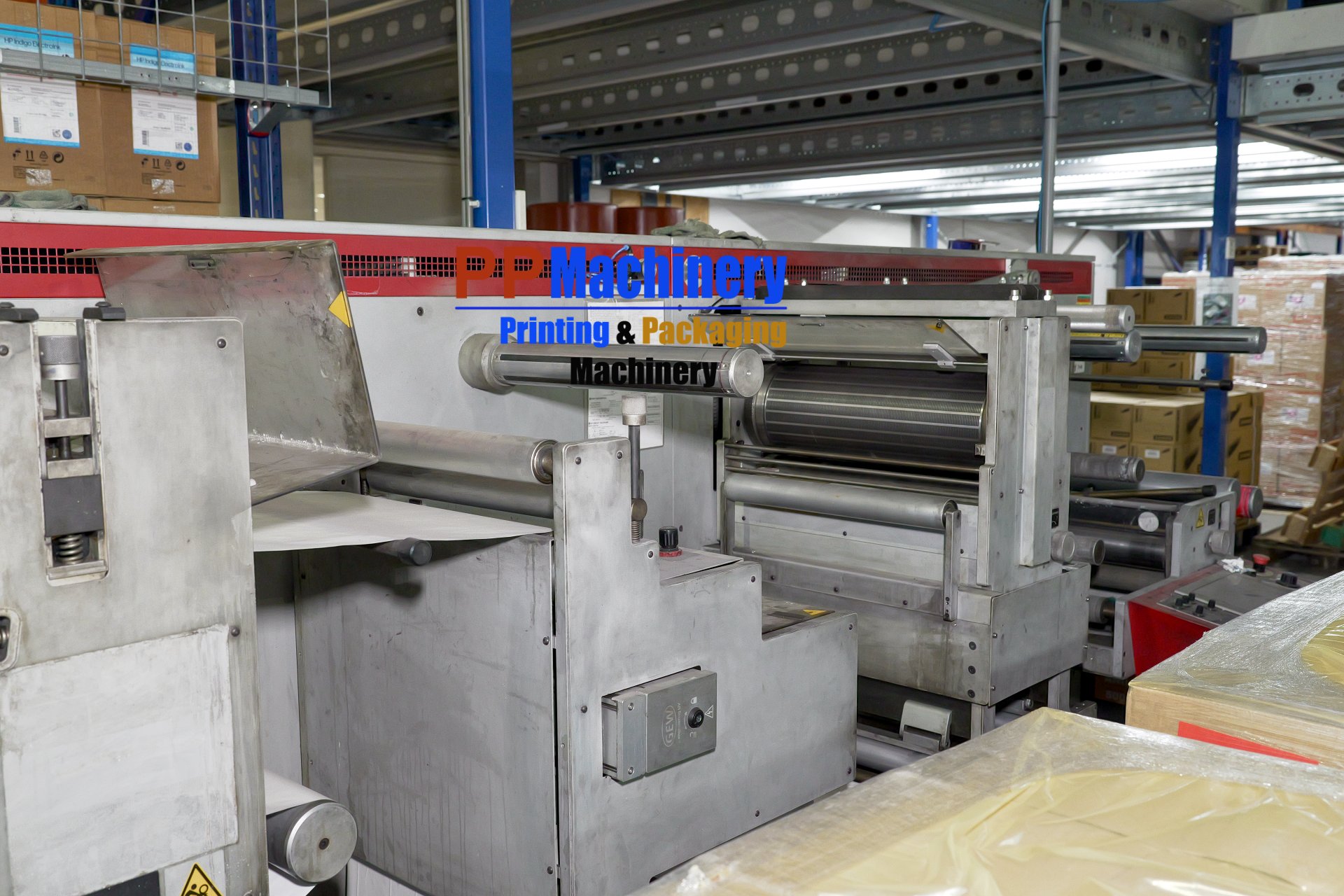 XEIKON CX500 Digital label press with Finishing line 500mm 20" printing width + GM Finishing line - Image 8