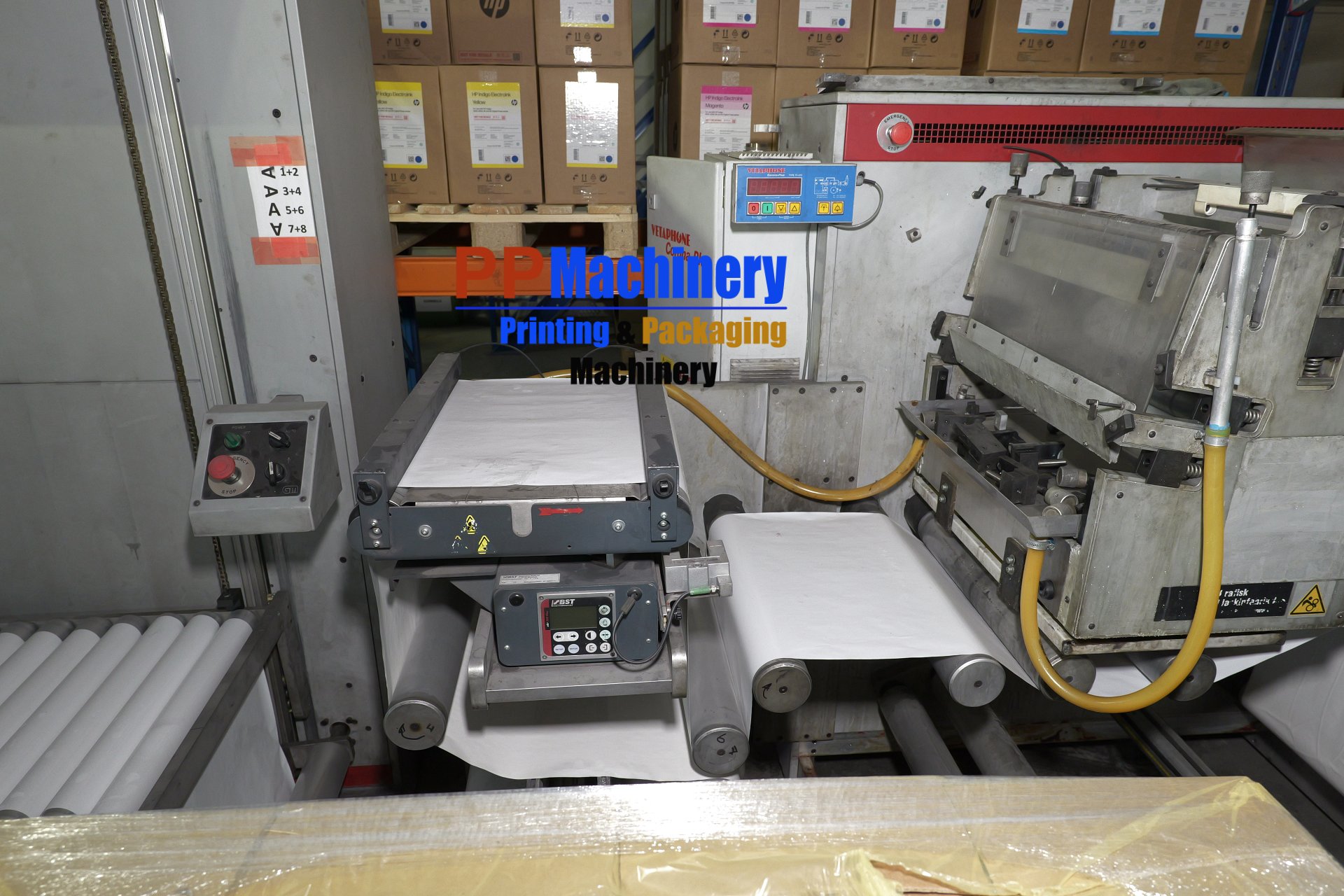 XEIKON CX500 Digital label press with Finishing line 500mm 20" printing width + GM Finishing line - Image 9