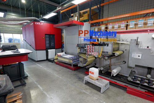 2018 Xeikon CX 500 digital label printing line with GM finishing from #ppmachinery