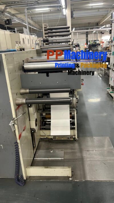 Alternative view of Gidue Combat 430 – 8 Colour Servo Driven Flexo Label Press