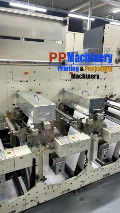 Gidue Combat 430 – 8 Colour Servo Driven Flexo Label Press - Image 4