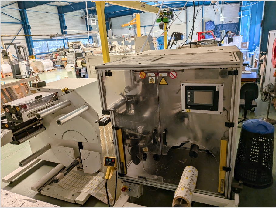 ABG International Vectra Turret Rewinder and Unwinder
