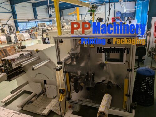 ABG Vectra ECTR – 410 Autmatic turret rewinder + ABG Unwinder and slitter