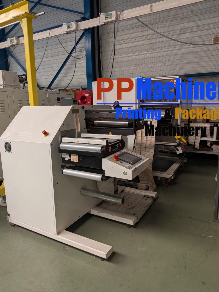 ABG Vectra ECTR - 410 Autmatic turret rewinder + ABG Unwinder and slitter - Image 2