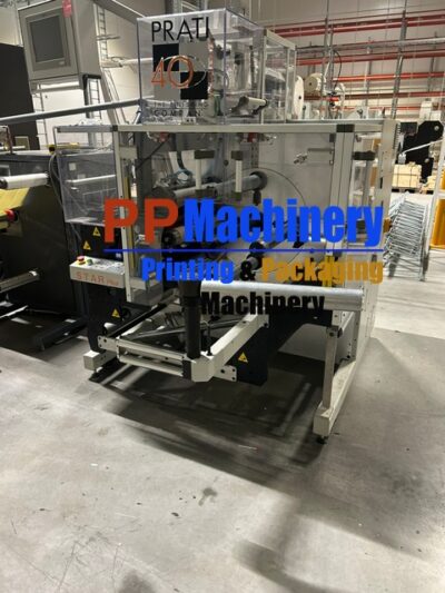 Alternative view of Gallus EM 340 C Finishing with Prati Turret Rewinder - Label Die Cutting Slitting and Rewinding line
