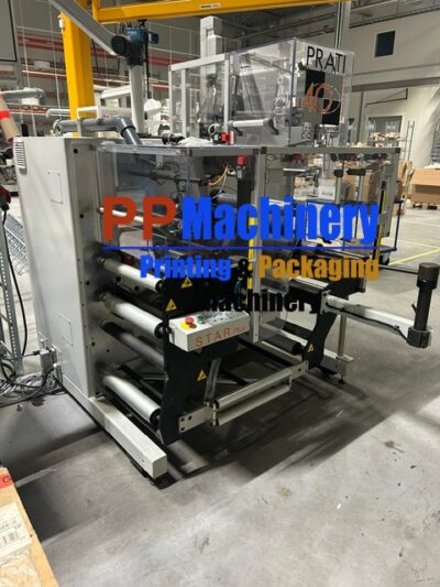 Gallus EM 340 C Finishing with Prati Turret Rewinder - Label Die Cutting Slitting and Rewinding line - Image 4