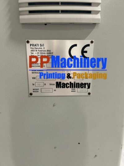 Gallus EM 340 C Finishing with Prati Turret Rewinder - Label Die Cutting Slitting and Rewinding line - Image 6