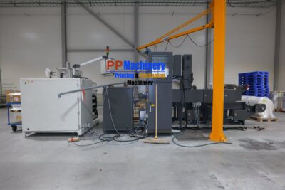 Gallus EM 340 C Label converting line from 2010 – Slitting rewinding die cutting - Image 12