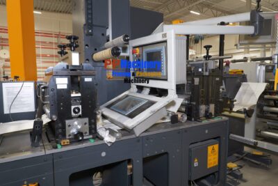 Gallus EM 340 C Label converting line from 2010 – Slitting rewinding die cutting - Image 5