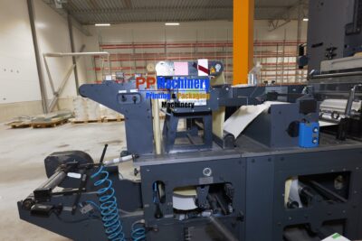 Gallus EM 340 C Label converting line from 2010 – Slitting rewinding die cutting - Image 9