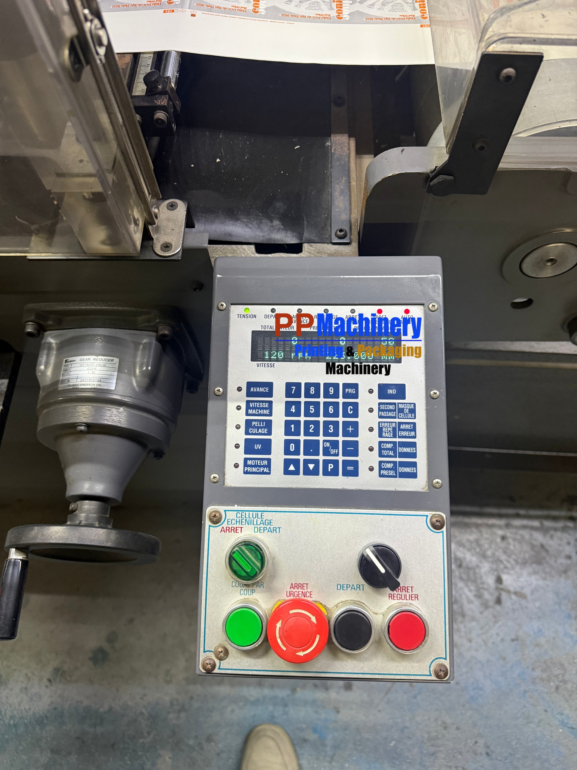 Iwasaki TR2 Label Press (2004) -High-Quality Intermittent Offset Label Printing Solution - Image 11