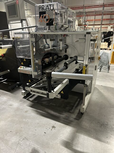 Prati TR400 Turret Rewinder 4 spindles automatic turret rewinder from 2015 - Image 4