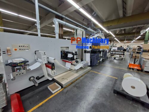 Printum Stäudle Digital 350 label converting line from 2019