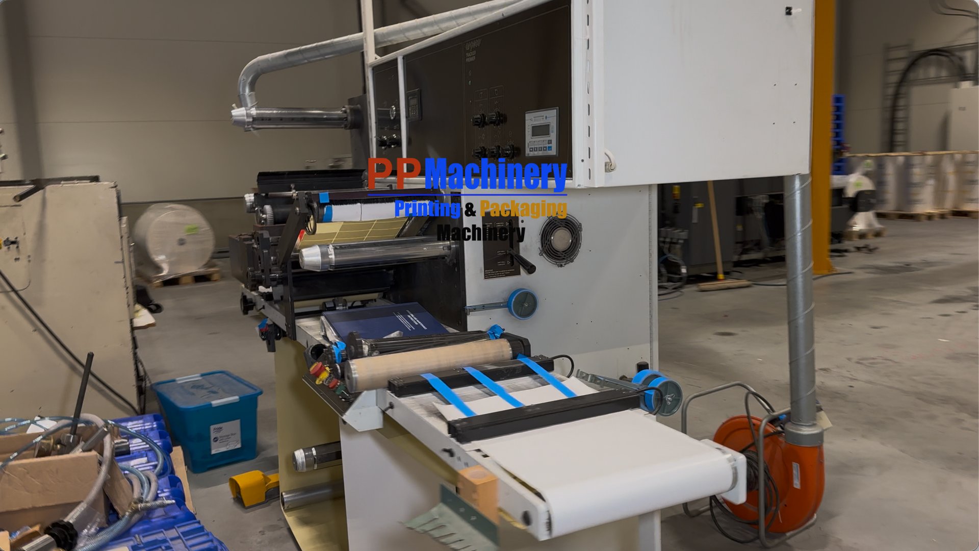 Arpeco Tracker Premier Slitter Rewinder Die Cutter converting line for labels - Image 8