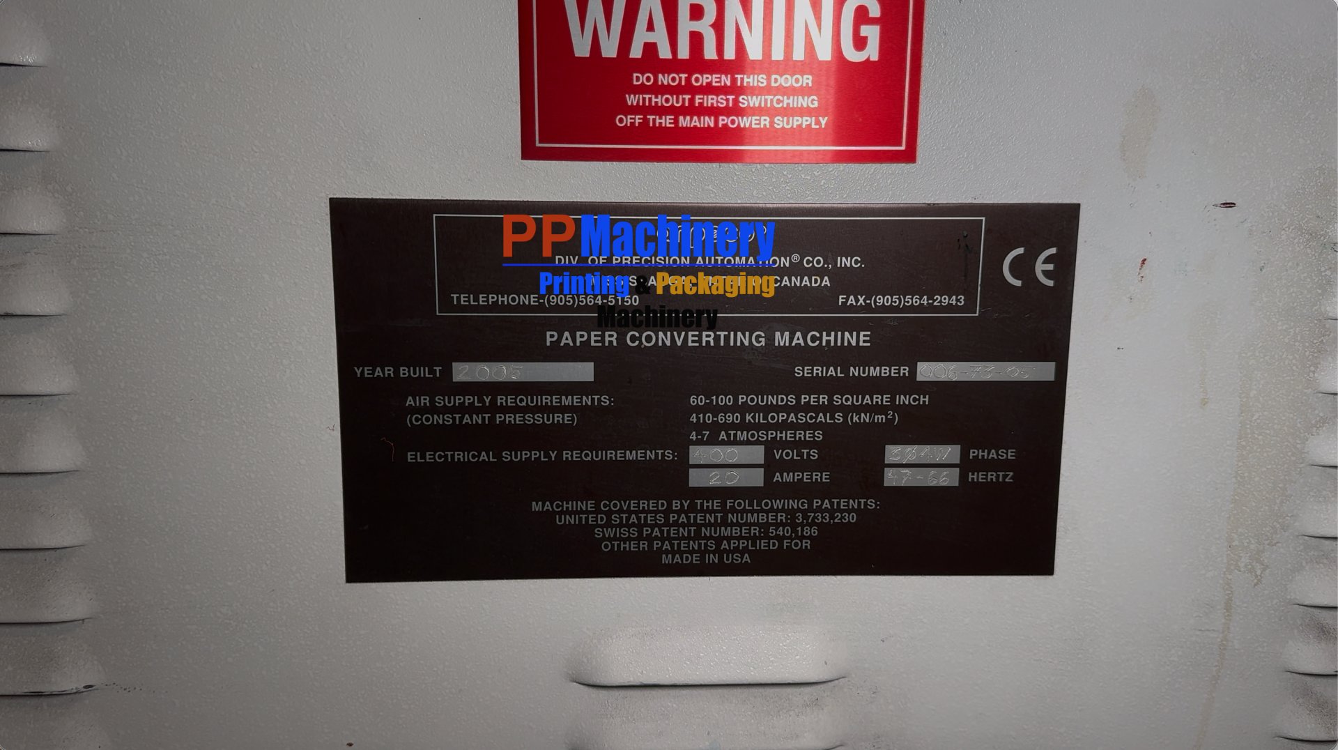 Arpeco Tracker Premier Slitter Rewinder Die Cutter converting line for labels - Image 10
