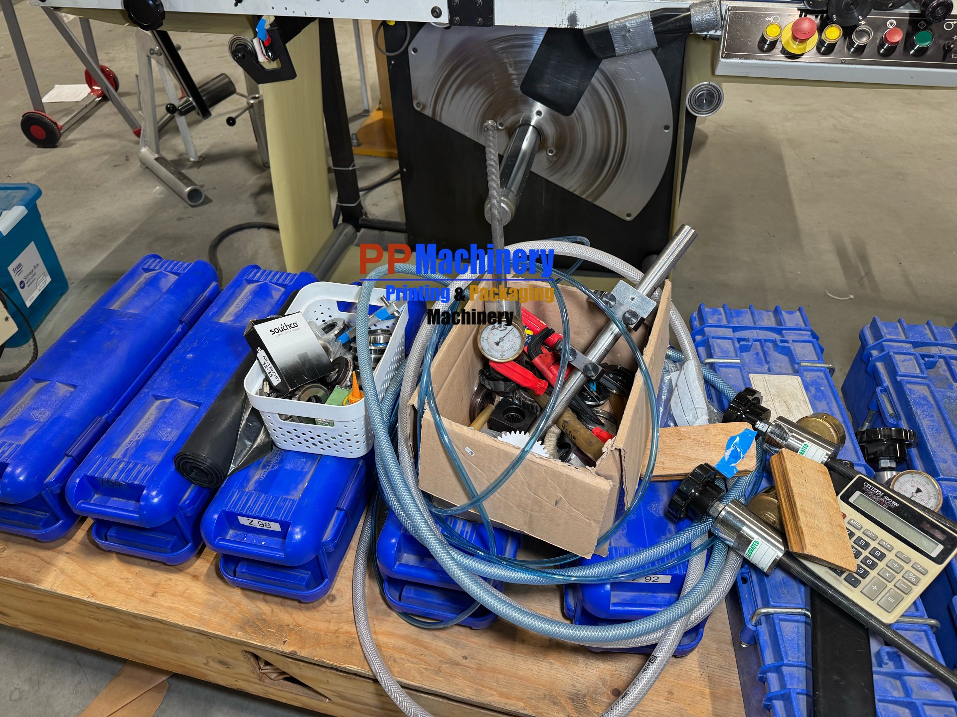 Arpeco Tracker Premier Slitter Rewinder Die Cutter converting line for labels - Image 6