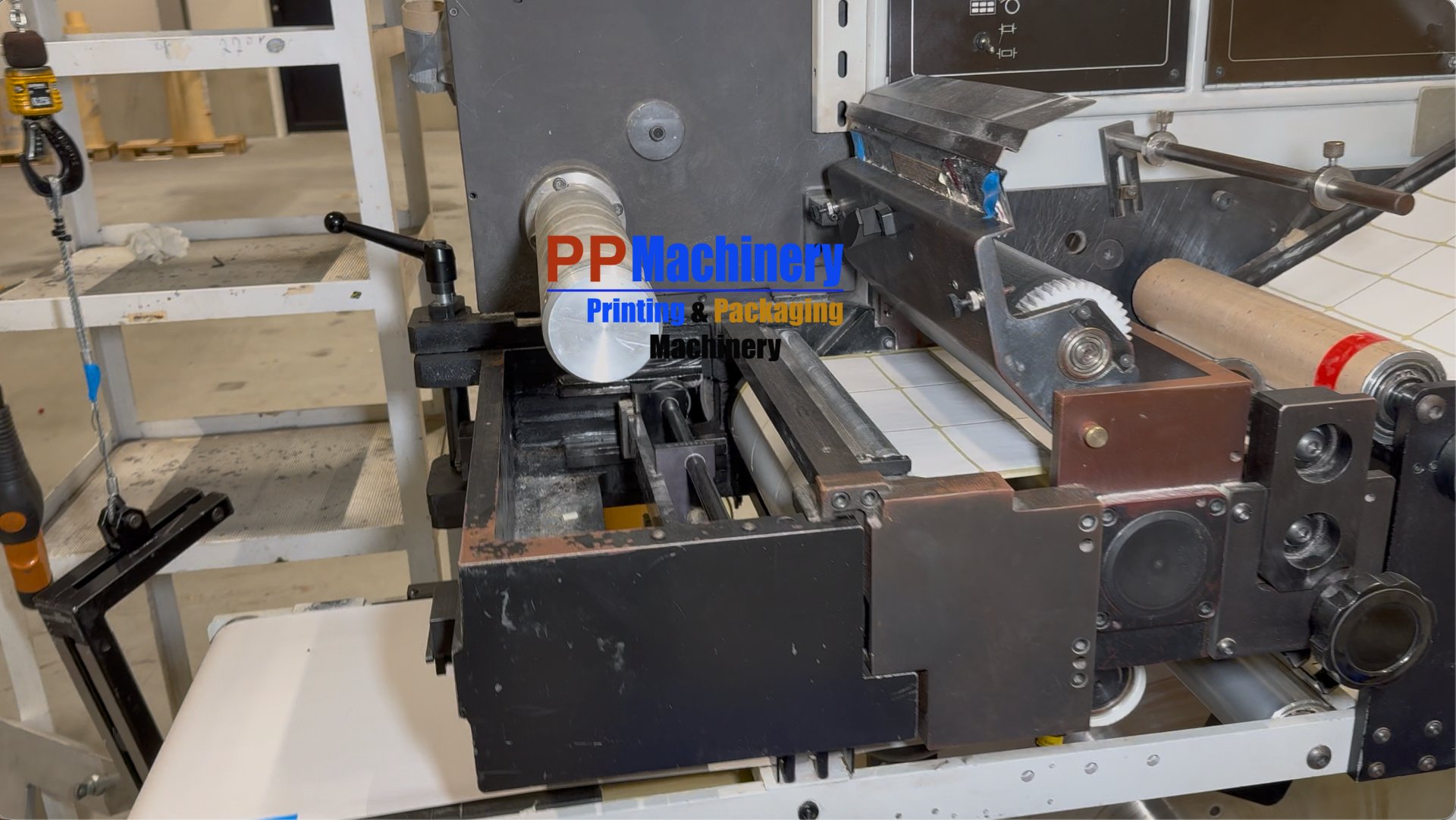 Arpeco Tracker Premier Slitter Rewinder Die Cutter converting line for labels - Image 7