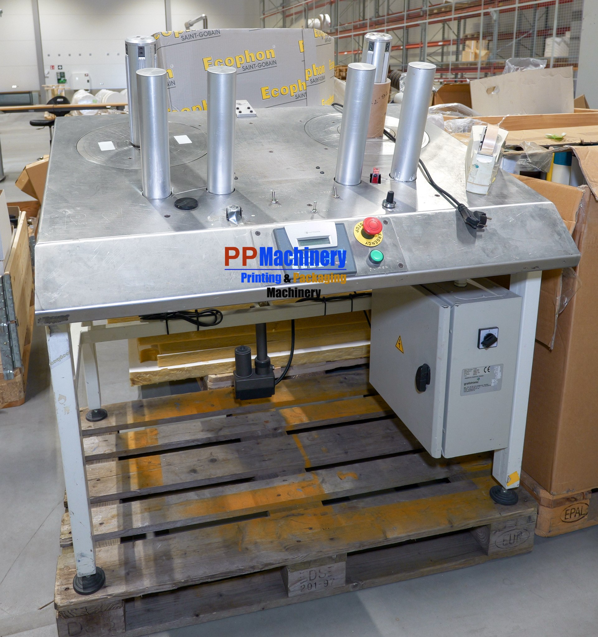 Grafotronic TT250 Table top rewinder from 2010 - Image 2