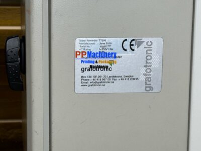 Grafotronic TT250 Table top rewinder from 2010 - Image 3