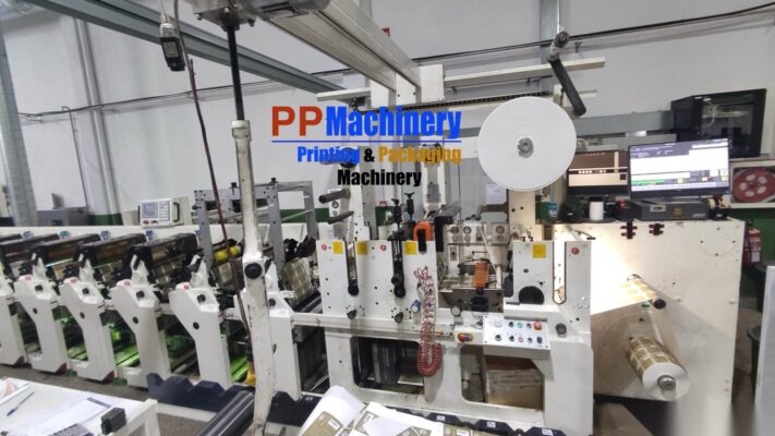 Omet FX 330 from 2010 8 colours Flexo