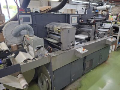 SMAG Graphique – Ecut Semi rotative label converting machine from 2016