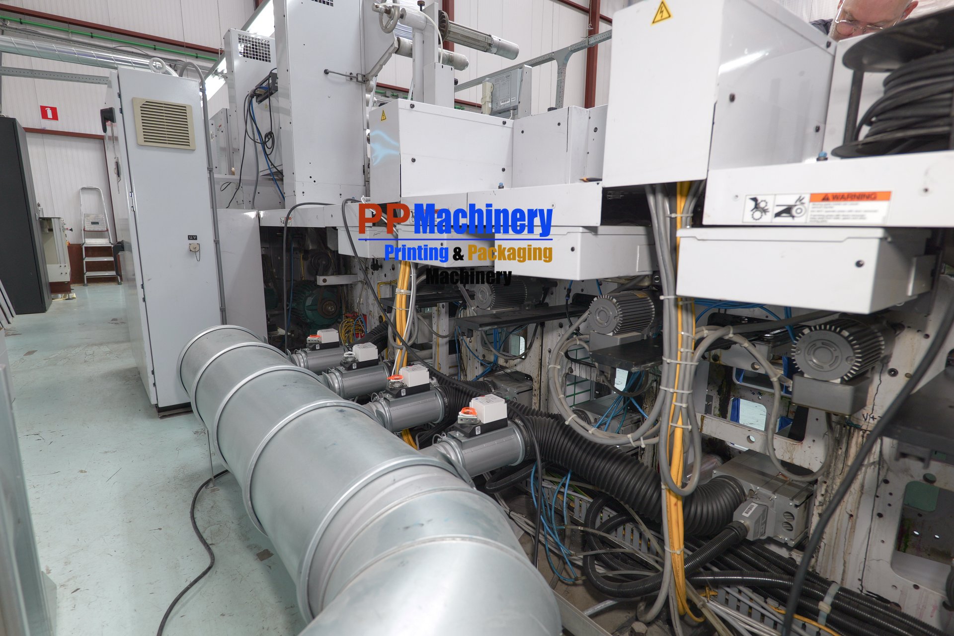Mark Andy 2200-10 10 inch 250 mm 8 colours UV-LED flexo label printing press - Image 10