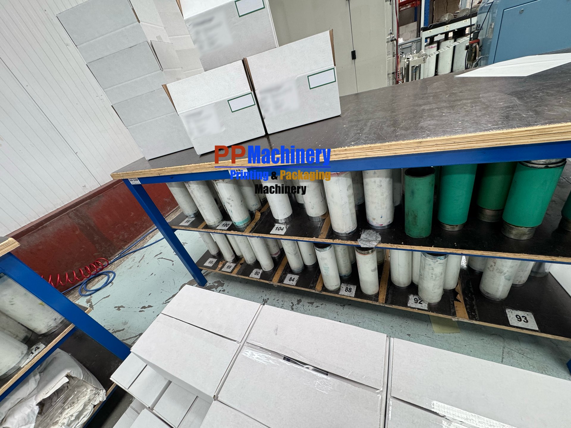 Mark Andy 2200-10 10 inch 250 mm 8 colours UV-LED flexo label printing press - Image 13