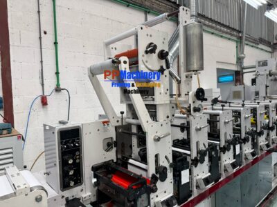 Mark Andy 2200-10 10 inch 250 mm 8 colours UV-LED flexo label printing press - Image 16